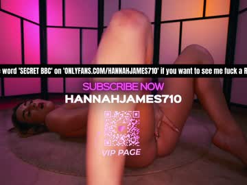 webcam girl hannahjames710 image #4846009