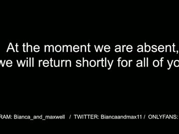 webcam couple bianca_and_maxwell image #1588522