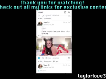 webcam girl taylor_love_303 image #3929374