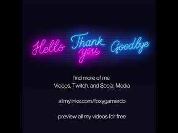 webcam girl foxy_gamer image #1320614