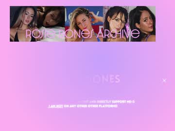 webcam girl rosiebones image #8354453