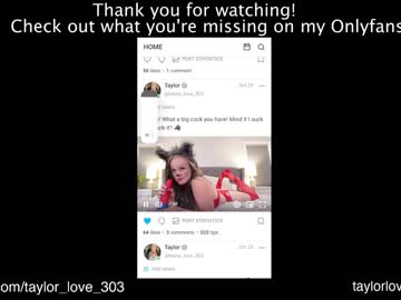 webcam girl taylor_love_303 image #3363285