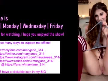 webcam girl maryjane_314 image #2088420