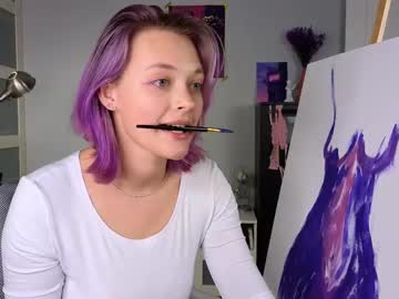 webcam girl new_purple image #9043634