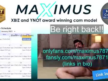 webcam man maximus_787 image #3442321