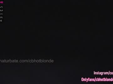webcam girl cbhotblonde image #4597084