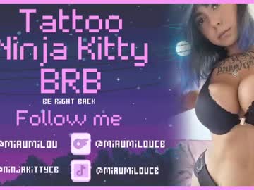 webcam girl tattoo_ninja_kitty image #4750555