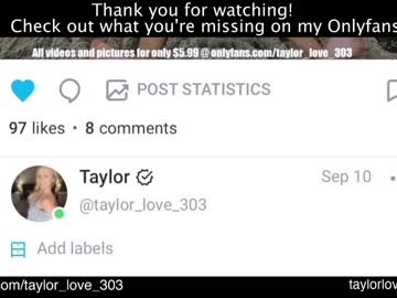 webcam girl taylor_love_303 image #3411823