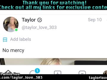 webcam girl taylor_love_303 image #4750243